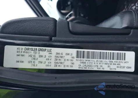 2014 Jeep Grand Cherokee Laredo from USA, damaged, VIN 1C4RJEAG5EC113798